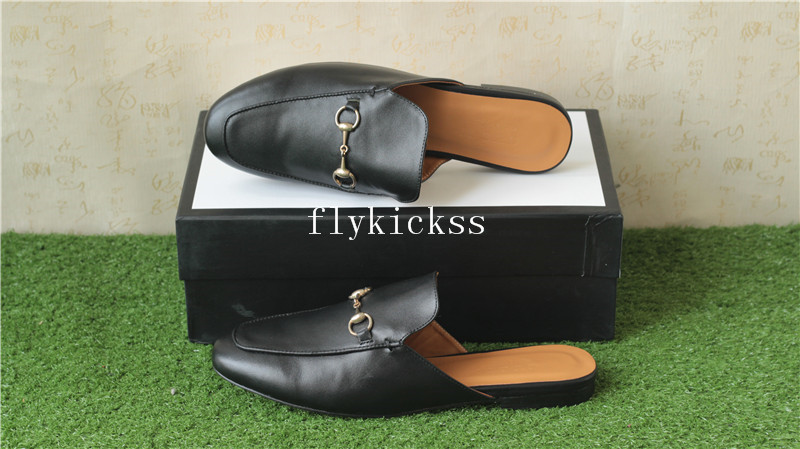 GC Leather Horsebit Slipper